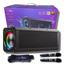 Caixa de Som Bluetooth Acústica 360º com 2 Microfones 160W D-XK305